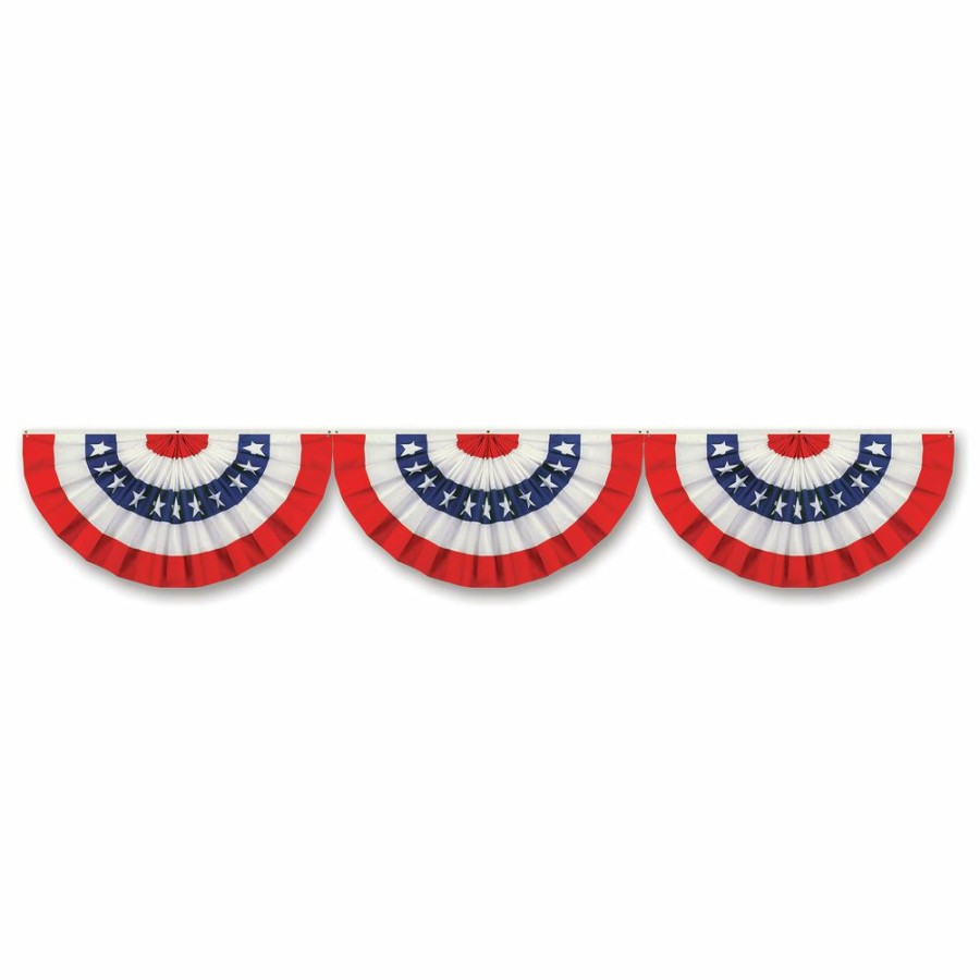 4Th Of July * | Beistle Patriotic Bunting Jointed Decor