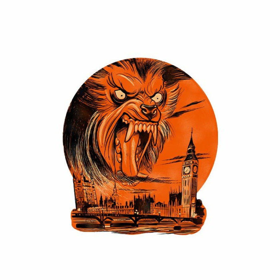 Halloween * | Trick Or Treat Studios Indoor Decor An American Werewolf In London Wall Decor