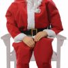 Christmas * | Morris Rocking Chair Santa Animated Prop Christmas Decorations