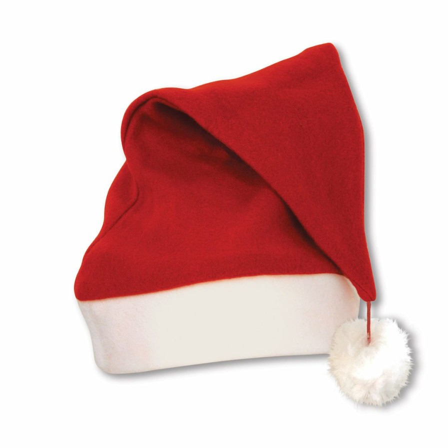 Christmas * | Beistle Red Felt Santa Hat