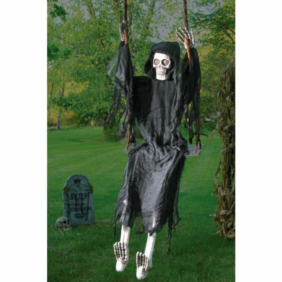 Halloween * | Fun World Cemetery 60 Swinging Dead Reaper