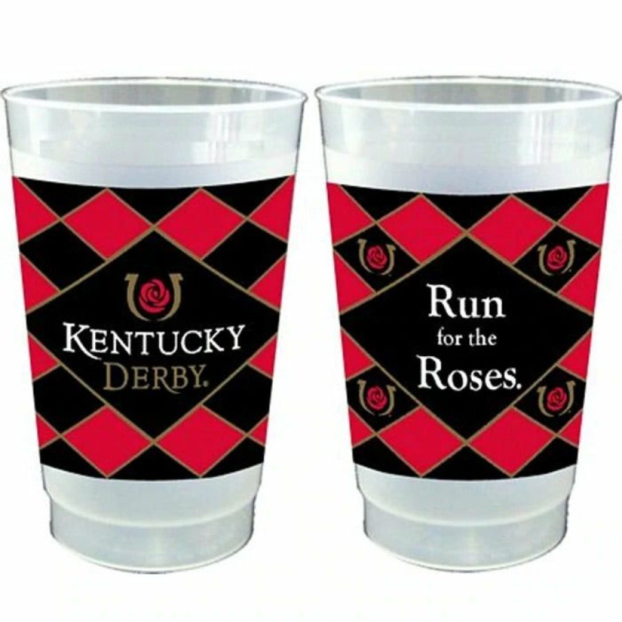 Derby * | Westrick Derby Party Supplies Kentucky Derby Icon 14 Oz Plastic Cups