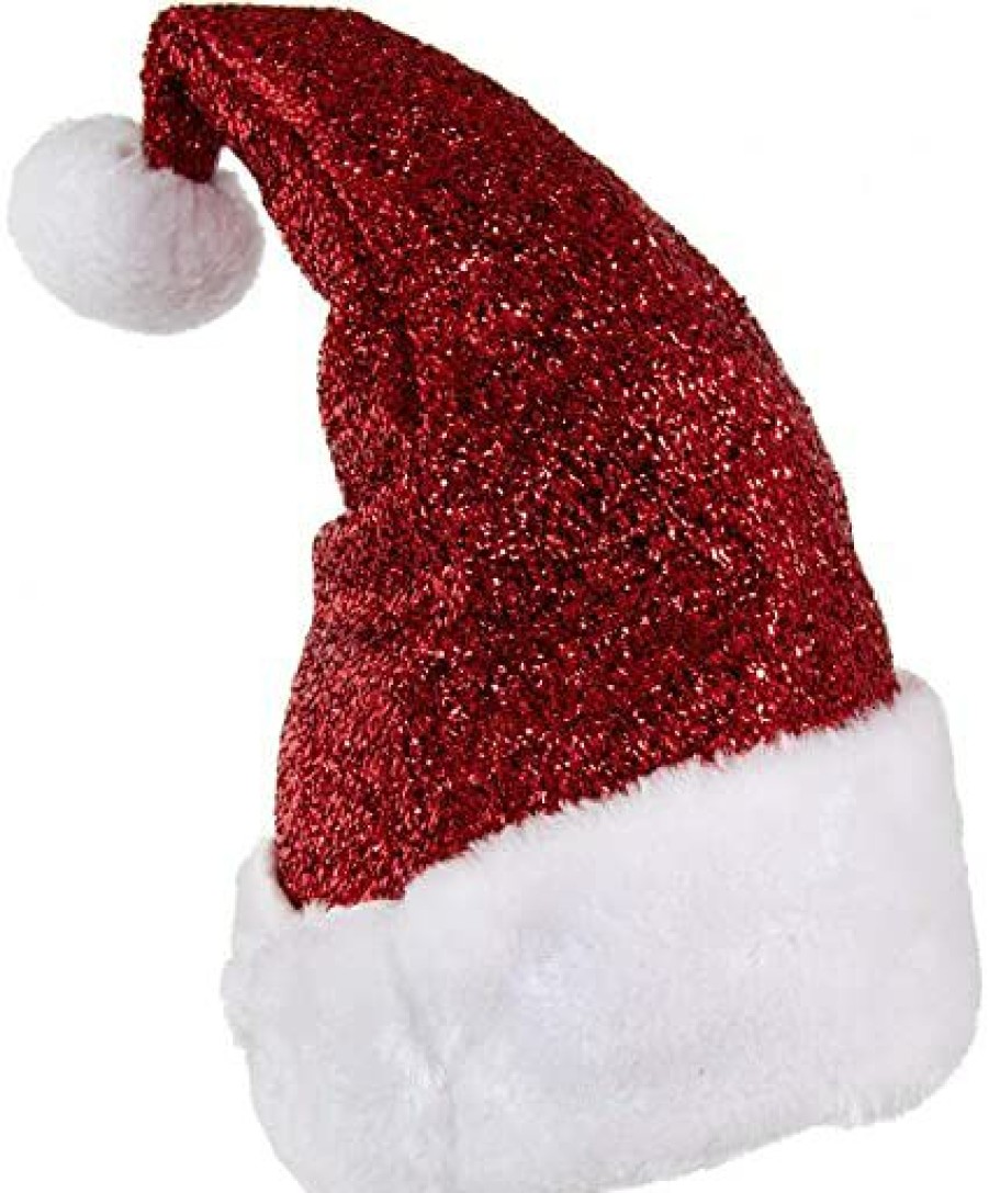 Christmas * | Beistle Metallic Santa Hat