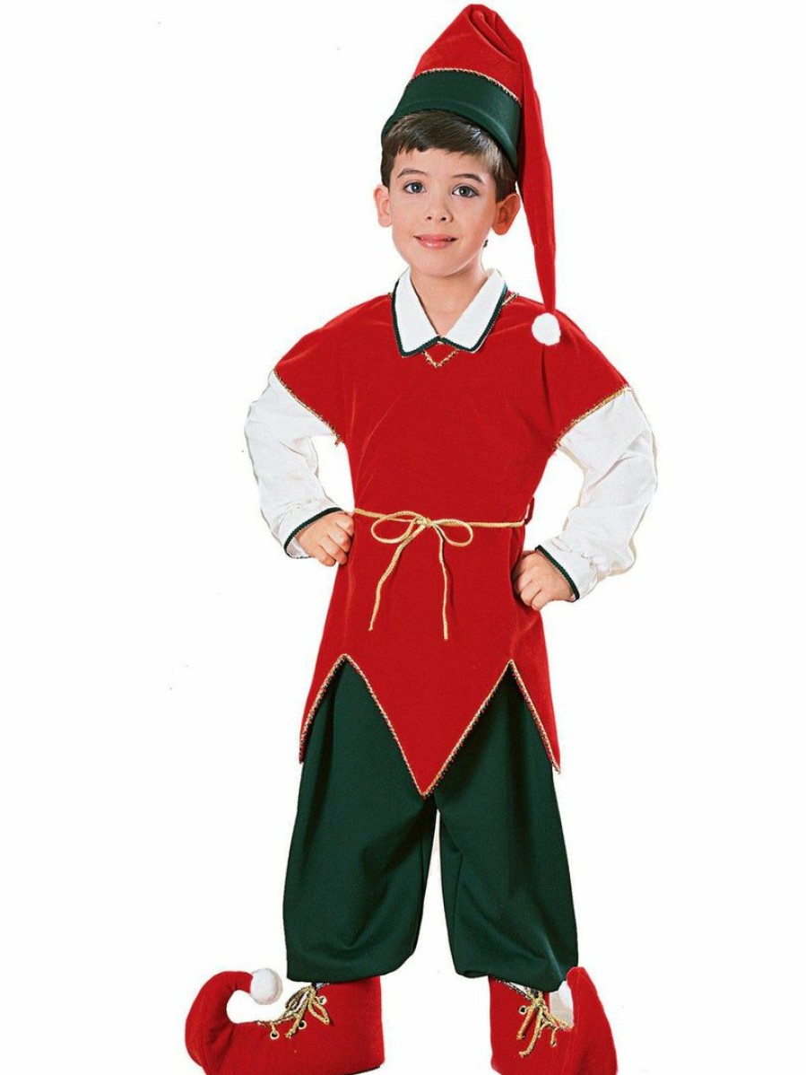 Christmas * | Rubie'S Santa'S Helpers Velvet Elf Children'S Costume