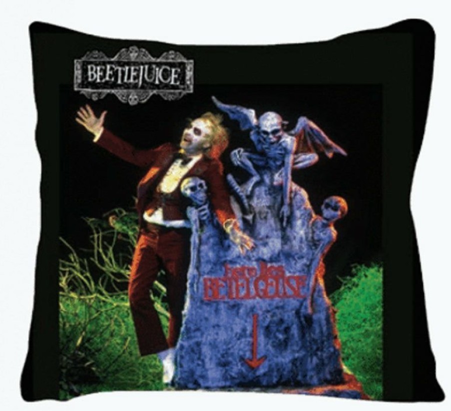 Halloween * | Morris Indoor Decor Beetlejuice Light Up Pillow