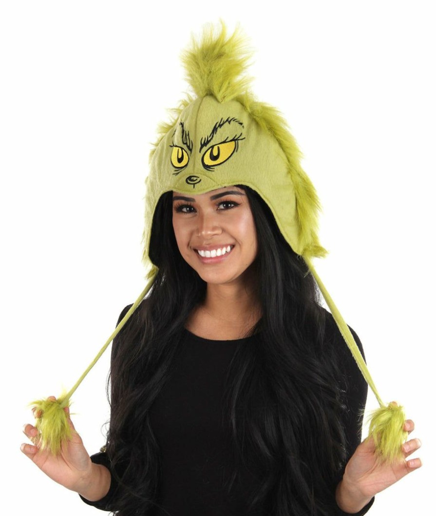 Christmas * | Elope Dr. Seuss' The Grinch Plush Hoodie Hat