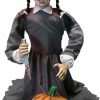 Halloween * | Morris Costumes Electronic And Animated Props Lunging Pumpkin Carver Animated Prop