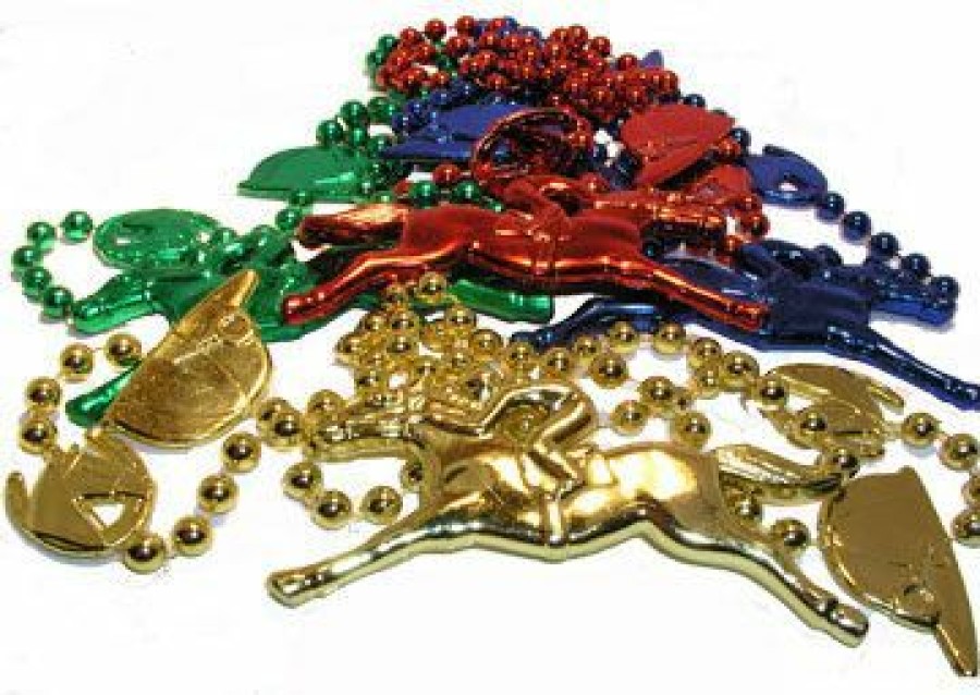 Derby * | Caufields Horse And Jockey Beads