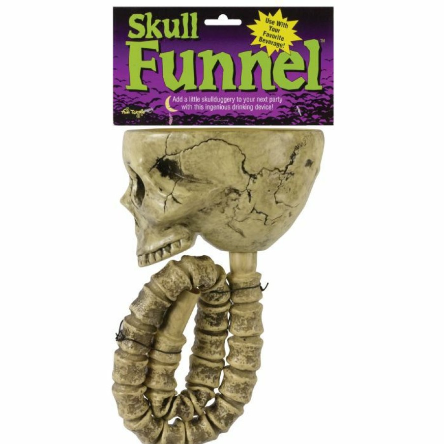 Halloween * | Fun World Skeleton Beverage Funnel