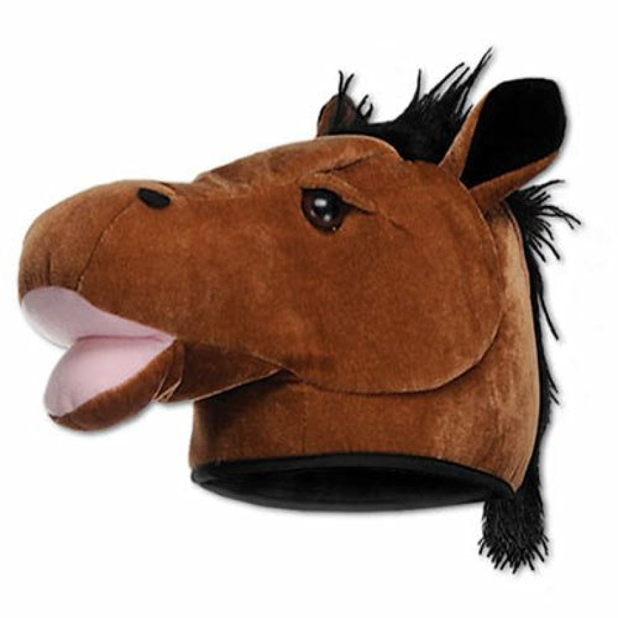 Derby * | Smiffys Plush Horse Hat