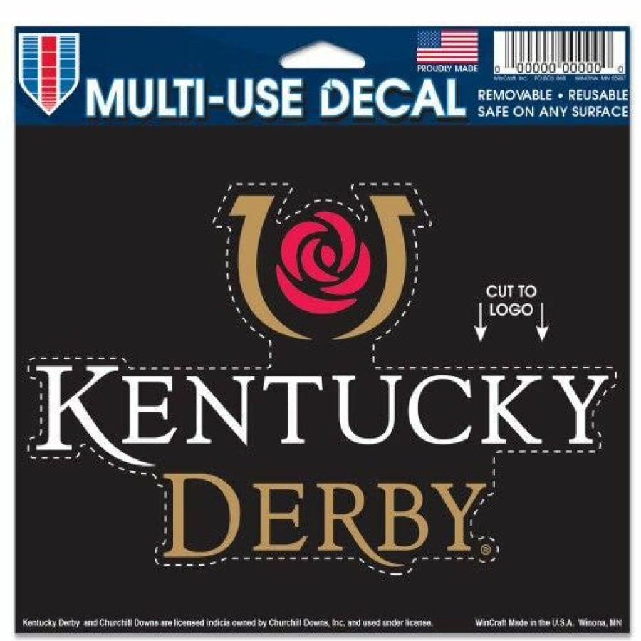 Derby * | Wincraft Kentucky Derby Icon Merchandise Kentucky Derby Icon Multi-Use Decal