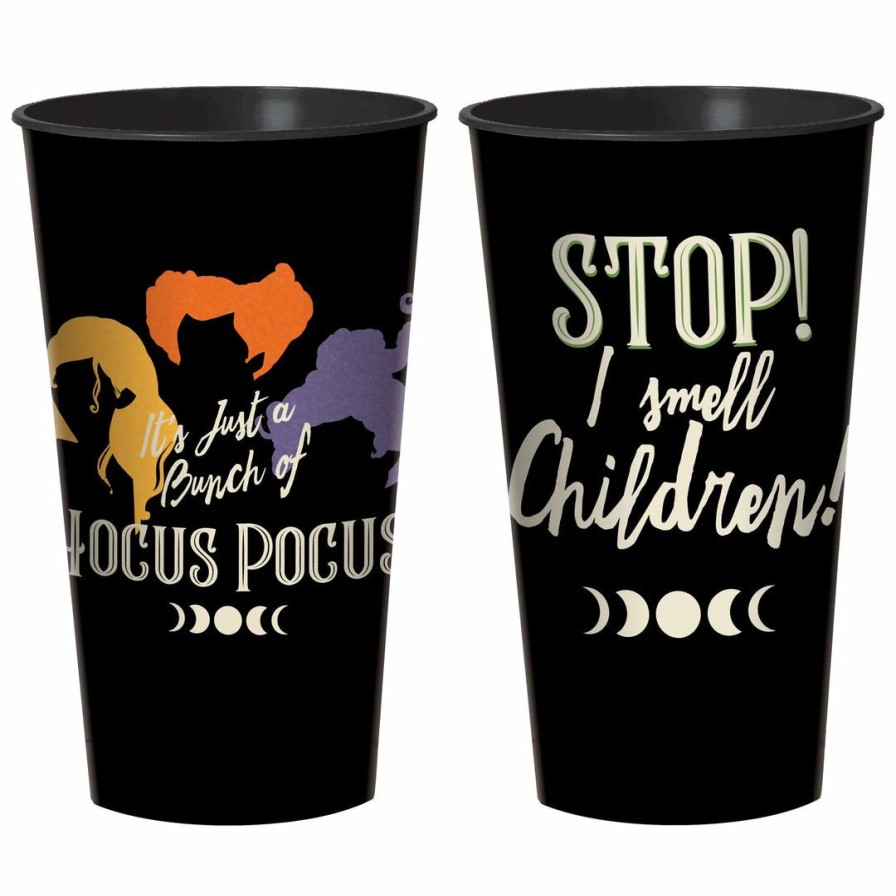 Halloween * | Amscan Hocus Pocus Plastic Cup Party Supplies