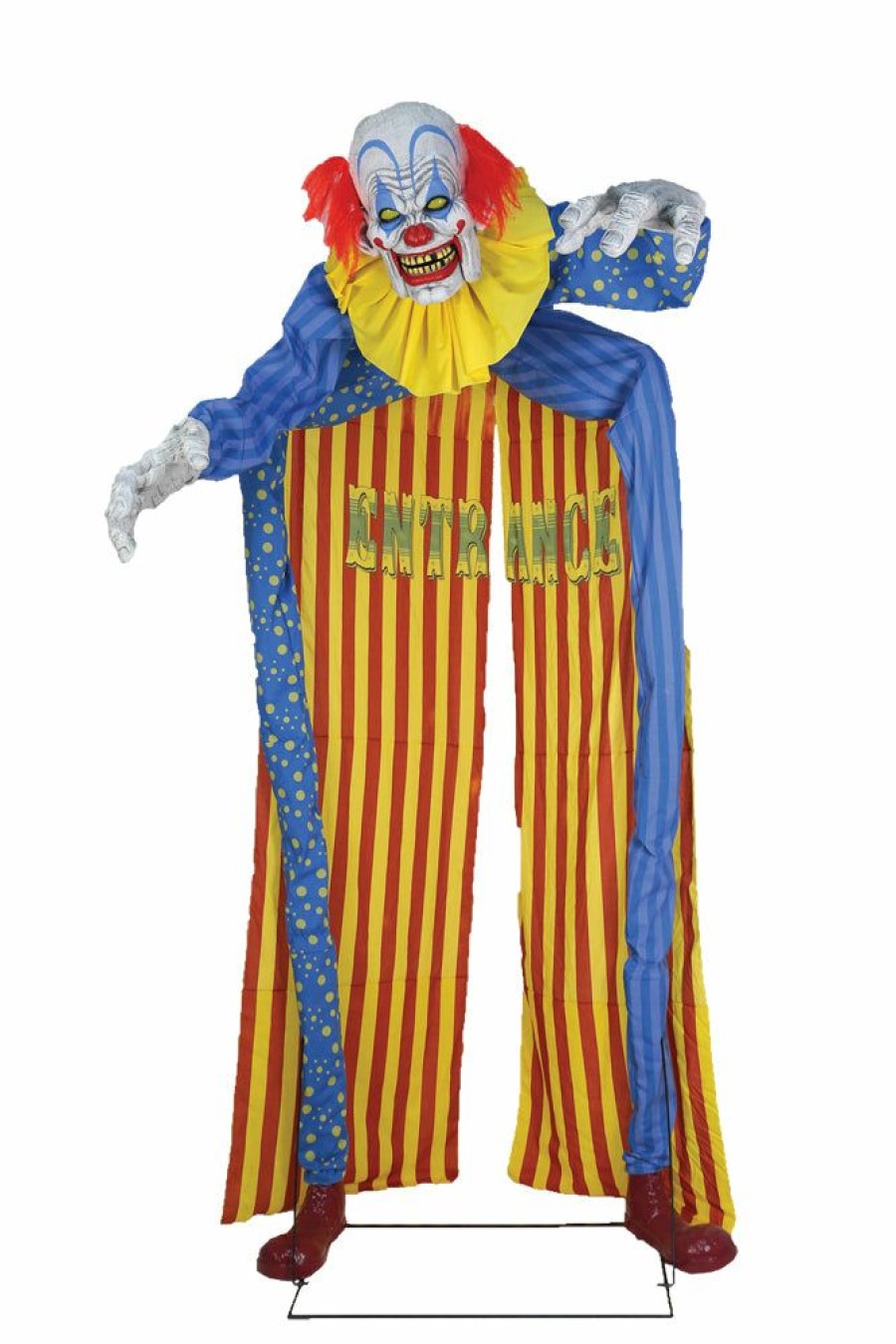 Halloween * | Morris Costumes Looming Clown Archway Animated Prop Electronic And Animated Props