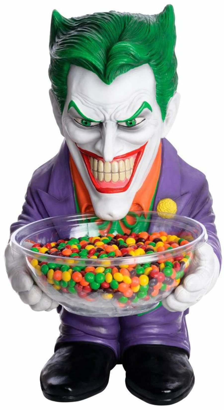 Halloween * | Rubies Batman- Joker Candy Bowl Holder Candy Bowls And Holders