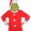 Christmas * | Elope Dr. Seuss' The Grinch Santa Adult Costume