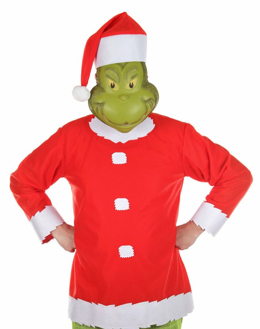 Christmas * | Elope Dr. Seuss' The Grinch Santa Adult Costume