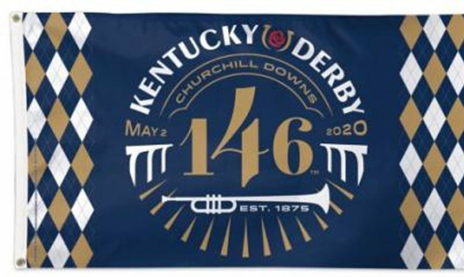 Derby * | Wincraft 146Th Kentucky Derby Deluxe Flag- Horizontal