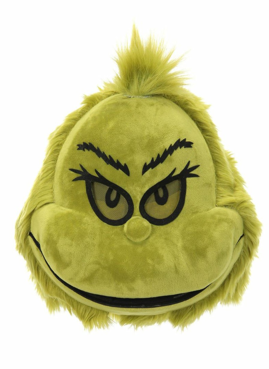 Christmas * | Elope Dr. Seuss' The Grinch Plush Moving Mouth Mask