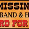 Derby * | Rivers Edge Missing Horse Tin Sign