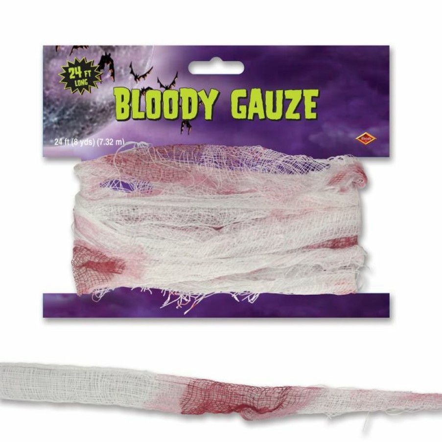 Halloween * | Beistle Indoor Decor Bloody Gauze