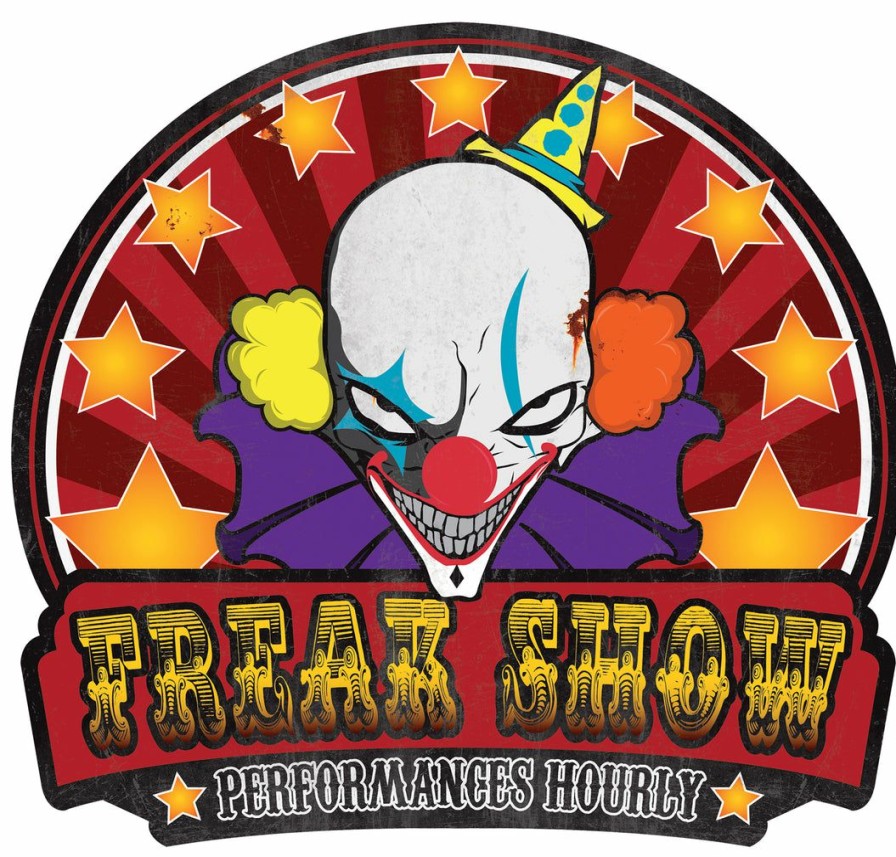 Halloween * | Morris Costumes Freak Show Metal Sign