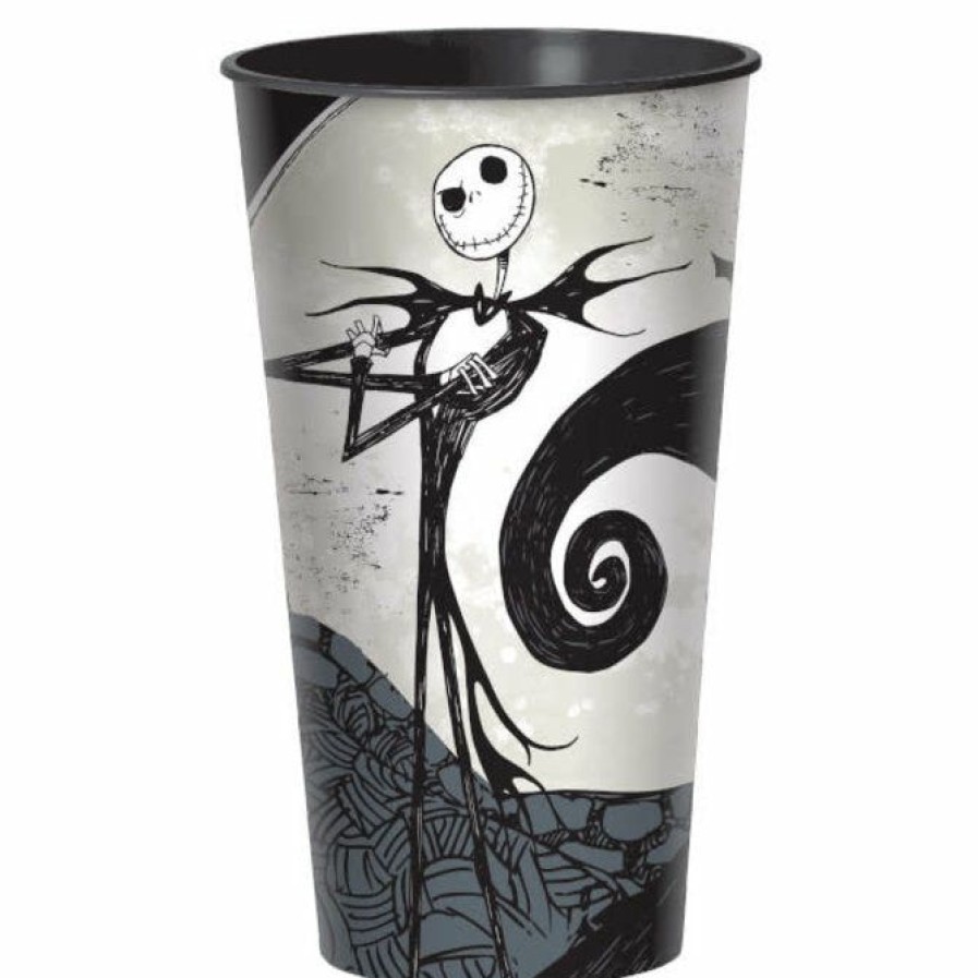 Halloween * | Amscan Nightmare Before Christmas Jack Skellingston 32Oz. Plastic Cup Party Supplies