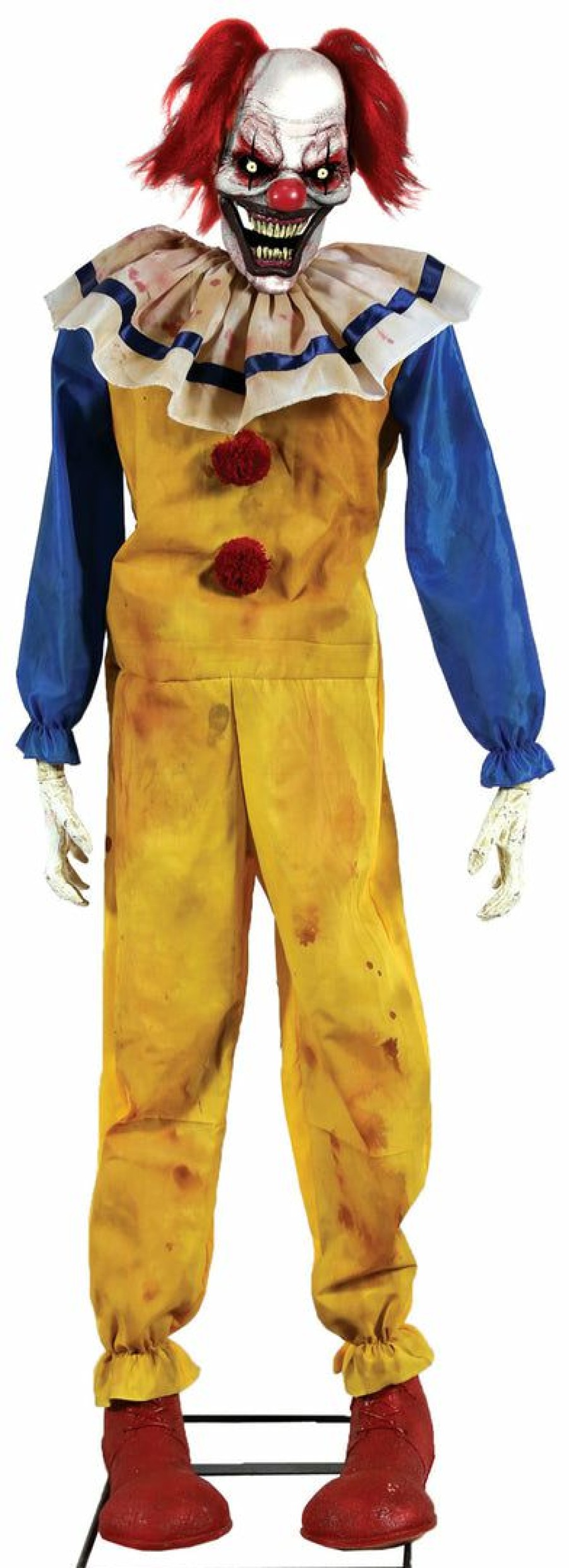 Halloween * | Morris Costumes Twitching Clown Animated Prop