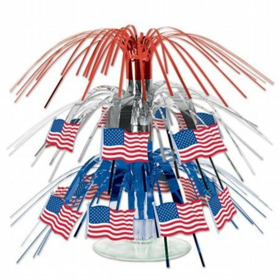 4Th Of July * | Beistle Flag Mini Cascade Decor