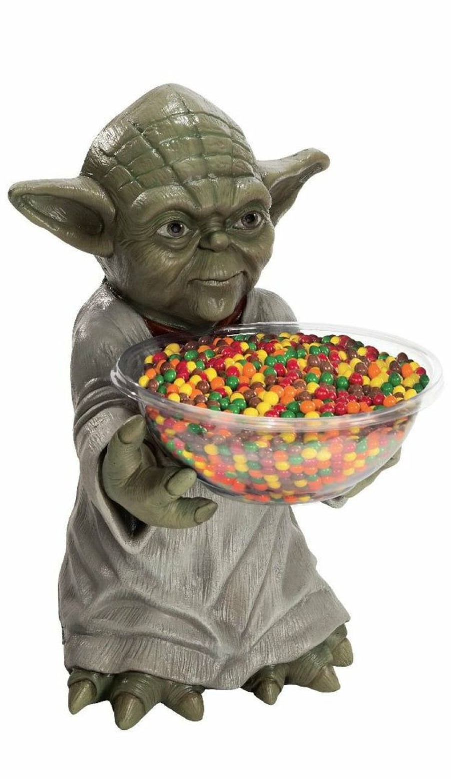 Halloween * | Rubies Candy Bowls And Holders Star Wars- Yoda Candy Bowl Holder