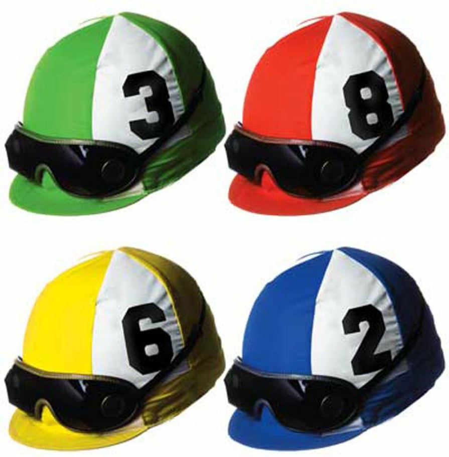 Derby * | Beistle Jockey Helmet Cutouts Horse Racing Decor And Accessories