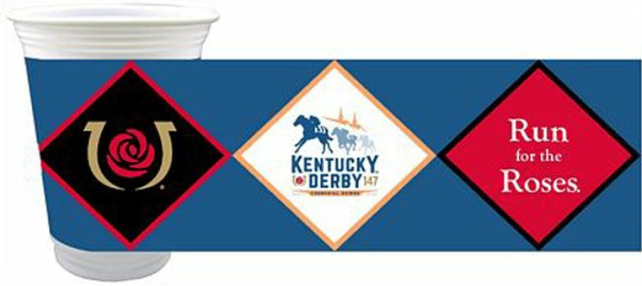 Derby * | Westrick Kentucky Derby 147 Beverage Cups 16 Oz 8/Pkg Derby Party Supplies