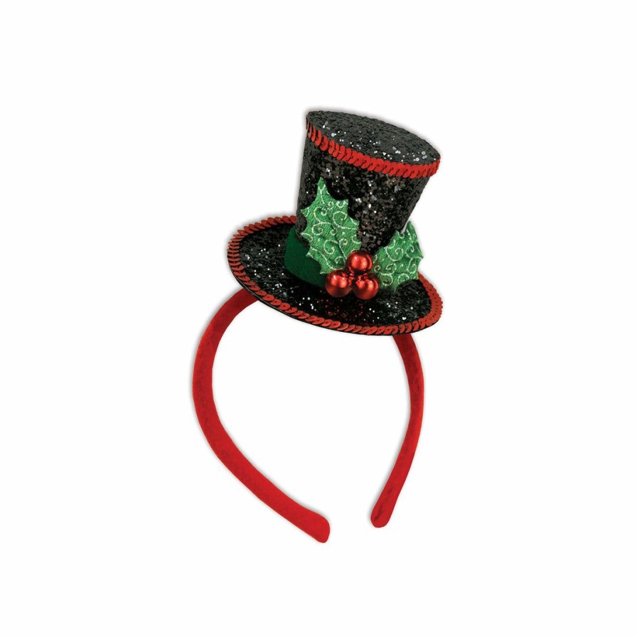 Christmas * | Beistle Caroler Hat Headband Christmas Accessories