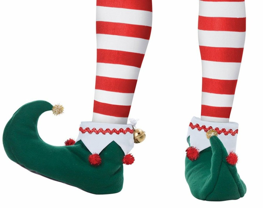 Christmas * | California Costumes Santa'S Helpers Elf Shoes