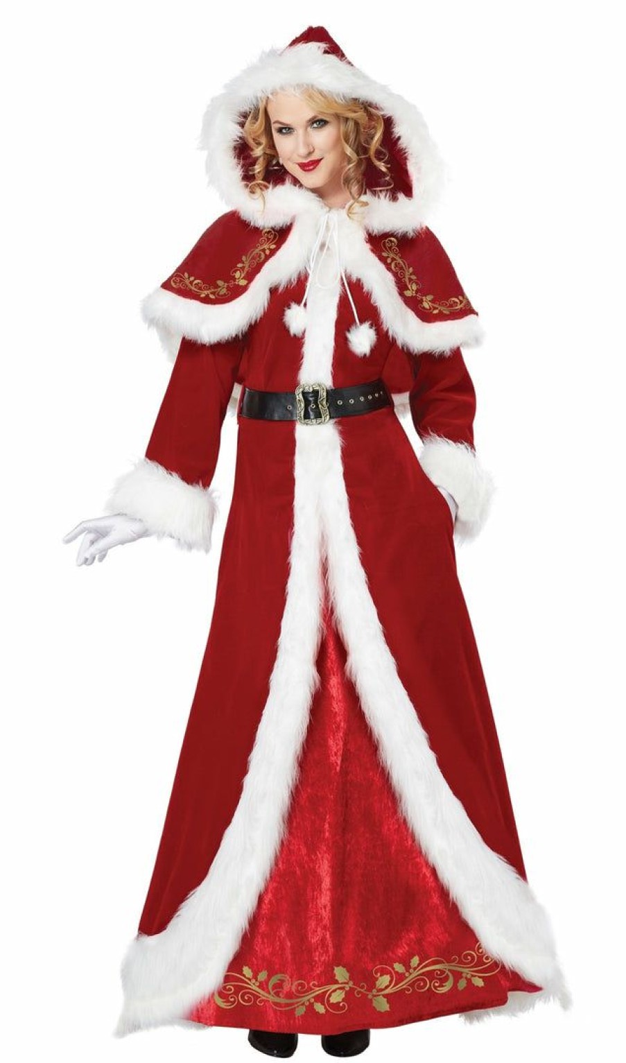 Christmas * | California Costume Mrs. Claus Costumes Deluxe Mrs. Claus Costume