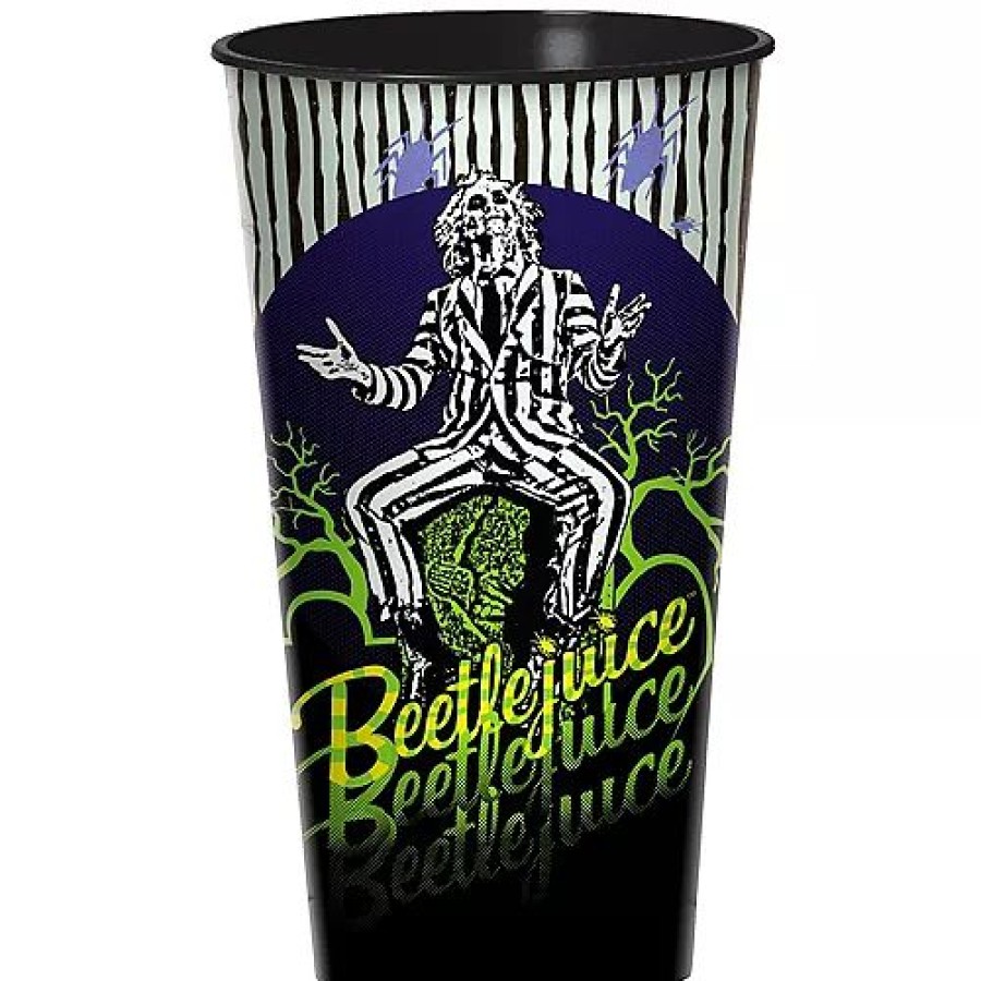 Halloween * | Amscan Beetlejuice 32Oz. Plastic Cup