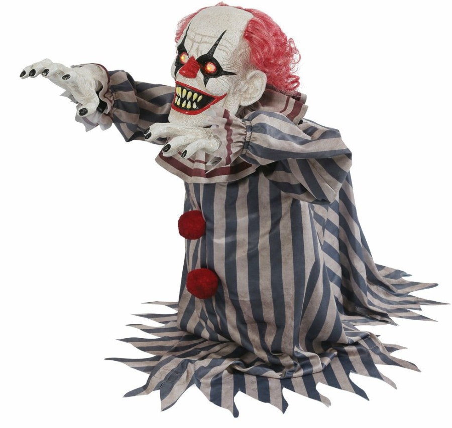 Halloween * | Morris Costumes Animated Jumping Clown Prop Electronic And Animated Props