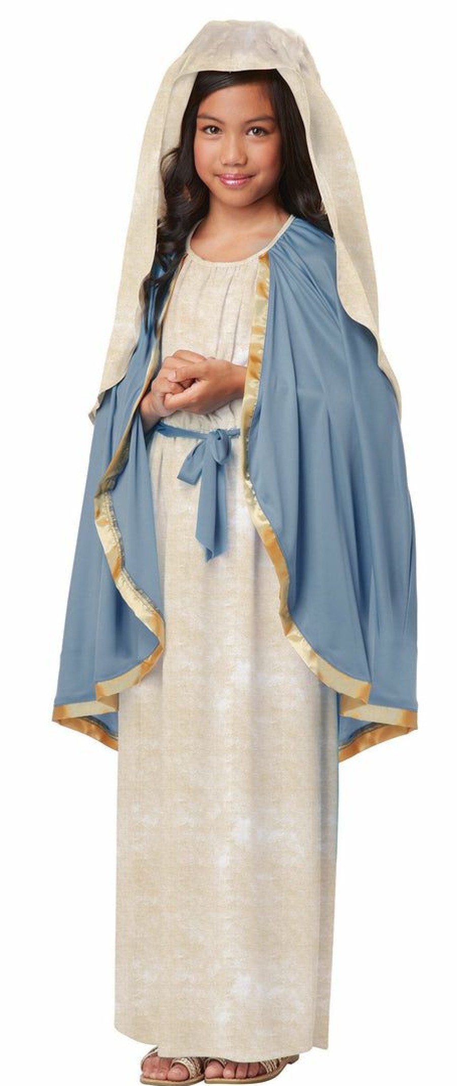 Christmas * | California Costumes Virgin Mary Children'S Costume Biblical Costumes