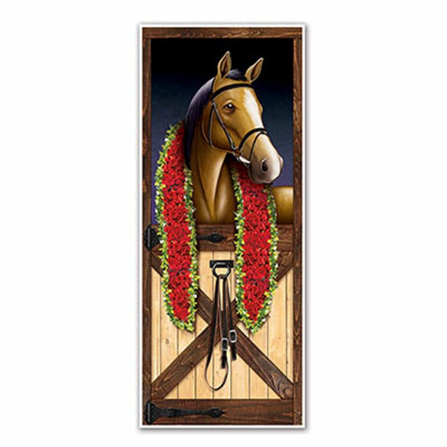 Derby * | Beistle Horse Racing Door Cover