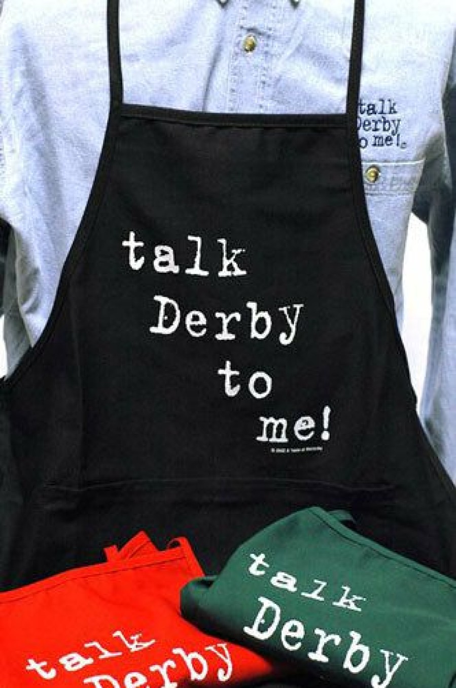 Derby * | Taste Of Kentucky Talk Derby To Me! Apron Apparel And Accessories