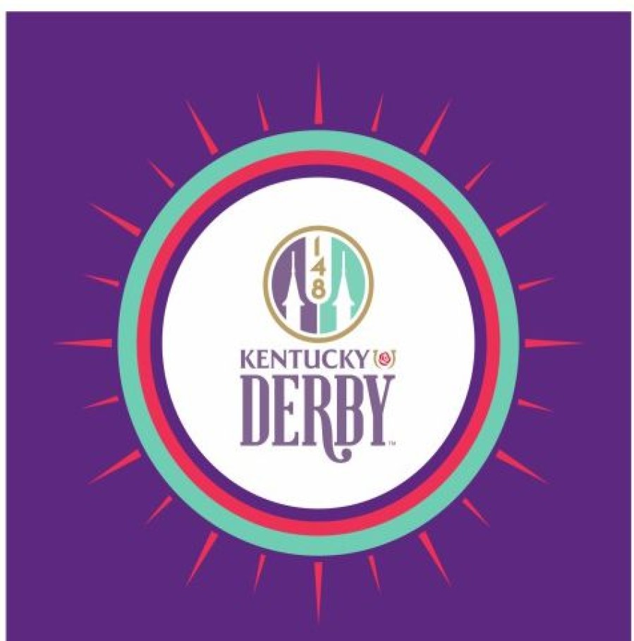 Derby * | Westrick Paper Kentucky Derby 148 Cocktail Napkins 24/Pkg