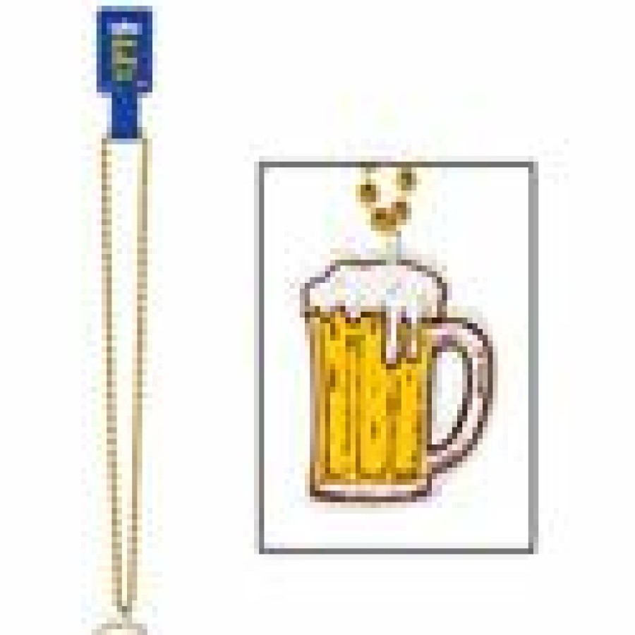 Oktoberfest * | Beistle Oktoberfest Beer Mug Necklace