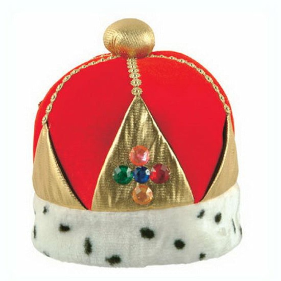 Mardi Gras * | Beistle Plush Royal Crown