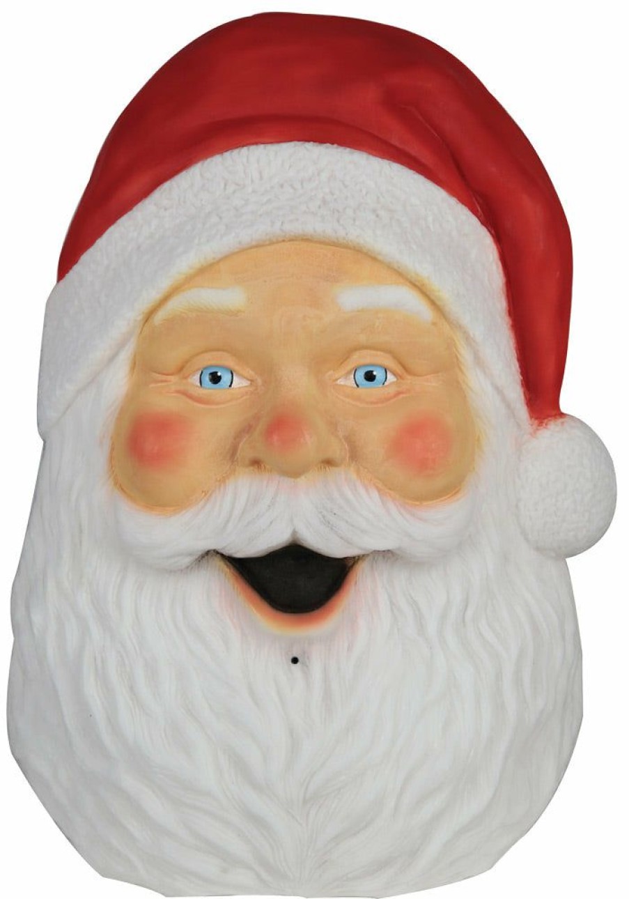 Christmas * | Morris Santa Claus Lighted Blow Mold Plaque W/Sound