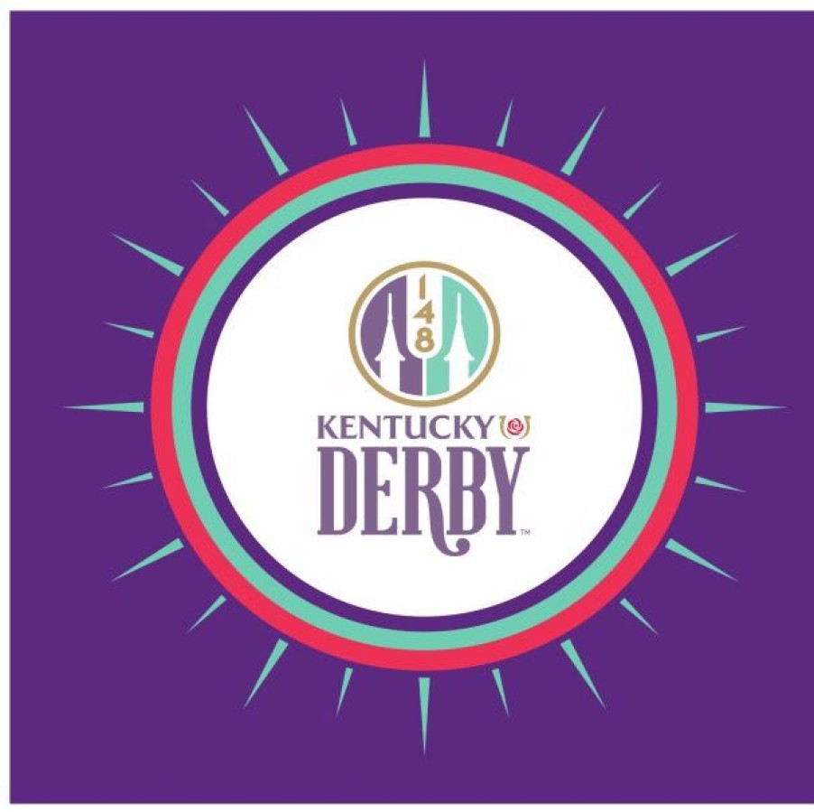 Derby * | Westrick Paper Kentucky Derby 148 Luncheon Napkins 24/Pkg 148Th Kentucky Derby Merchandise