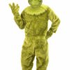 Christmas * | Elope Dr. Seuss' The Grinch Deluxe Jumpsuit Adult Costume