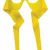 Mardi Gras * | Forum Novelties Half Masks Half Mask Super Hero Yellow