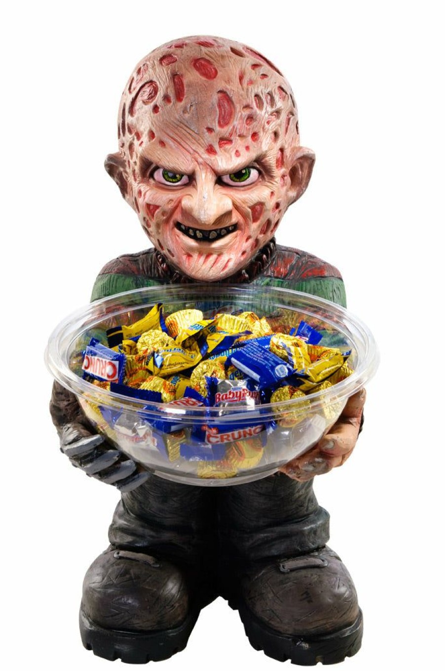 Halloween * | Rubie'S A Nightmare On Elm Street Freddy Krueger Candy Bowl Holder Candy Bowls And Holders