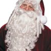 Christmas * | Henry Margu Wigs Deluxe Kanekalon Santa Claus Wig And Beard Set