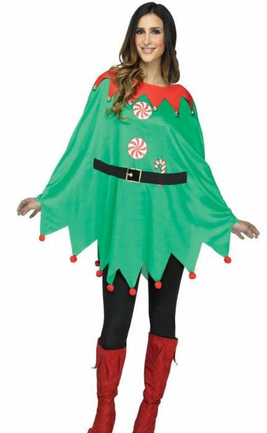 Christmas * | Fun World Elf Poncho