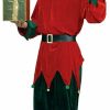 Christmas * | Forum Novelties Deluxe Santa'S Helper Elf Adult Costume Santa'S Helpers